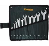 Набор ключей комбинированных "Expert", Cr-V сталь, хромированные, 6-22мм, 10шт.