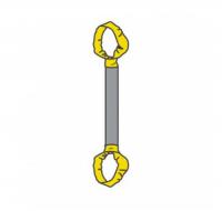 Строп круглопрядный петлевой КСП 60т х 15м