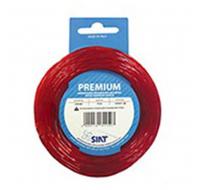 Леска PREMIUM SIAT 2.0 АЛЮМИНИУМ КРУГ 15м SIAT2.0 ROUND