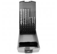 Набор буров SDS4+Set (5,6,8-6,8,10,12) в пластиковом кейсе