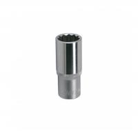 Головка торцевая 12-гранная глубокая 1/2" DR, 13мм 049063