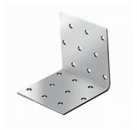 Уголок крепежный оцинкованный равносторонний 40х40х100х2,0мм