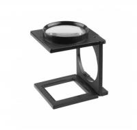 Лупа Standard складная на подставке, 3 кратное увеличение, d 75мм