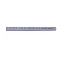 Линейка металлическая, матовая, 300 мм