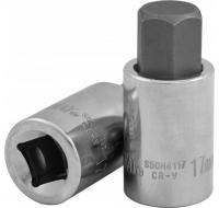 Насадка торцевая 1/4"DR с вставкой-битой, H6, 37 мм 047900