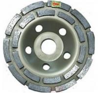 Чашка алмазная шлифовальная 180х22.2мм двурядная