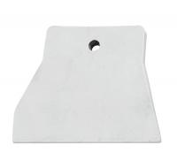 Шпатель резиновый белый 150 мм