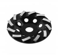 Чашка Зубр "Эксперт" турбо алмазная сегментная,высота 22,2мм,180мм