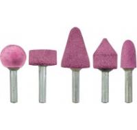 Шарошки абразивные для фигурных отверстий по металлу, 5 шт.