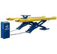 Подъемник пантографный 4,5т, для сход-развала, для монтажа "в пол"220В/380В