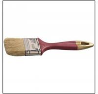 Кисть Профи плоская 4' (100 мм) пластмассовая ручка, натур. щетина