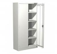 Шкаф архивный светло-серый, шагрень