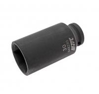 Головка торцевая ударная глубокая 6-гранная 1/2" х 30мм, длина 82мм