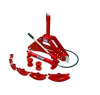 Трубогиб гидравлический набор 10т ход штока 315мм 8 насадок 2ролика