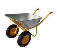 Тачка строительная двухколесная 6418-8S, грузоподъмность 350кг