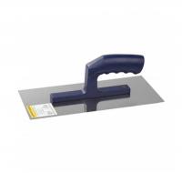 Гладилка нержавеющая 130 х 280 мм, с пластмассовой ручкой, зуб  8 х 8 мм