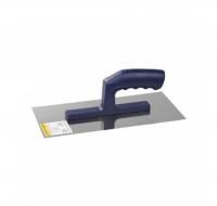 Гладилка нержавеющая 130 х 280 мм, с пластмассовой ручкой