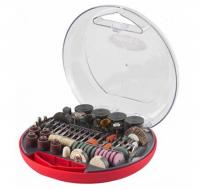 Набор мини-насадок ЗУБР для гравировальных машин, 180 предметов