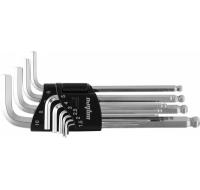 Набор ключей торцевых шестигр. с шаром H1,5-10мм, 10пр. 055287