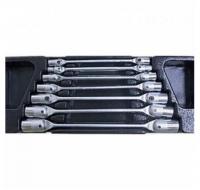 Набор карданых ключей комбинированных  8-19 мм 6 предметов 047401