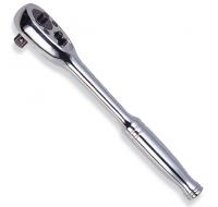 Трещотка 1/4"DR 24 зубца 141мм, метал.рукоятка 047145