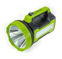 Фонарь светод.аккум. KOSMOS premium 10W LED бок. панель 3Вт 3режима яркости заряд, ЗУ 220/12В, USB