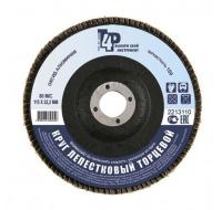 Круг лепестковый торцевой 125х22, Р40 (алюминий)