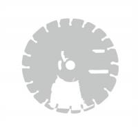 Диск алмазный по керамограниту/керамике CPSP 200х1,8х25,4 мм